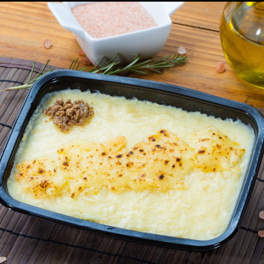 Escondidinho de carne moída